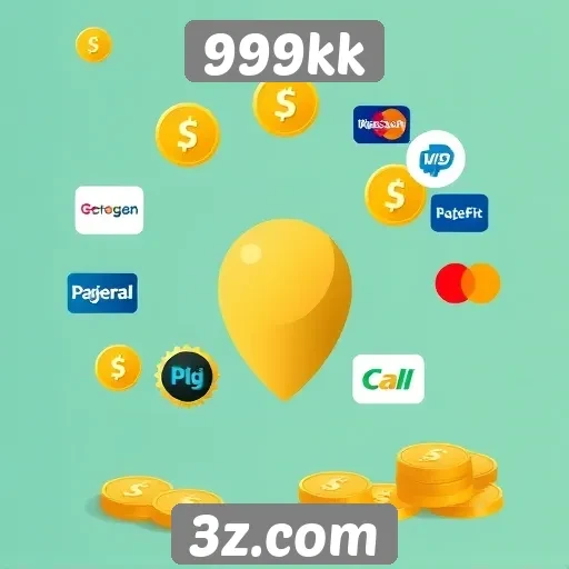 Variedade de métodos de pagamento e retirada no 999kk